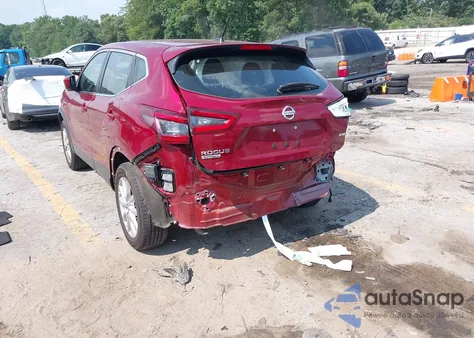 2020 Nissan Rogue Sport S Awd Xtronic Cvt из США, поврежденный, VIN JN1BJ1CW3LW392066